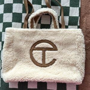 TELFAR X UGG SHERPA MEDIUM SHOPPPER